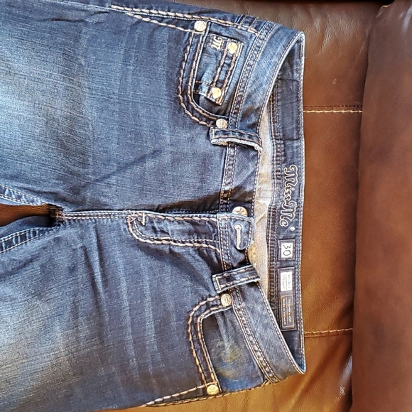 Miss Me Denim - Miss Me Mid Rise Straight Leg jeans 30